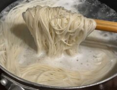 そうめんをお弁当に入れる裏技の写真