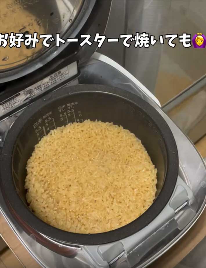 焼きおにぎりを作る