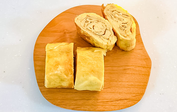 ハチミツ玉子焼きの写真