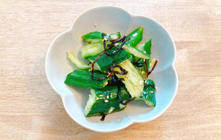 『塩昆布きゅうり』の完成写真
