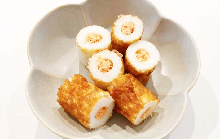 『鮭フレーク入りちくわ』の完成写真
