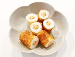 『鮭フレーク入りちくわ』の完成写真