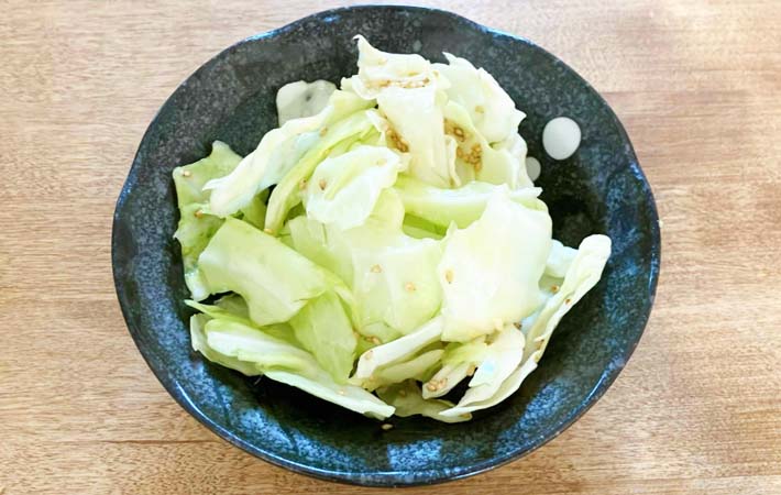 『やみつき！無限きゃべつ』の完成写真