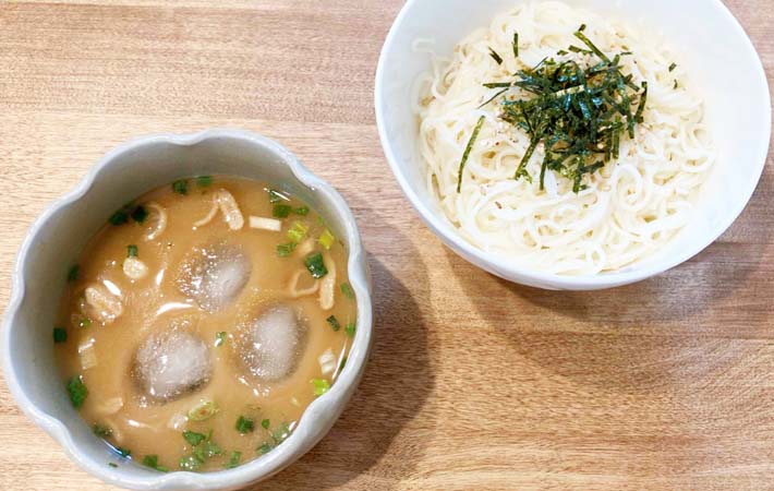 あさげでそうめんつゆを作った写真