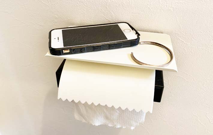 『ペーパーホルダーアタッチメント』の使用写真