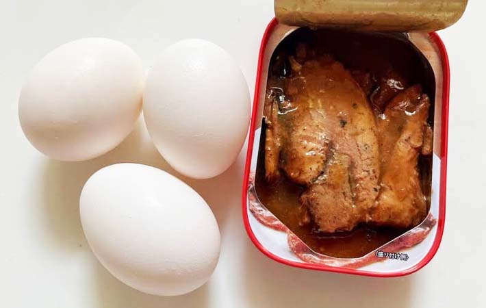 『う巻き風の玉子焼き』の材料写真