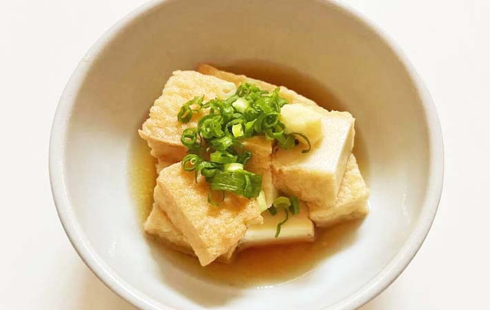 『厚揚げの煮物』の完成写真