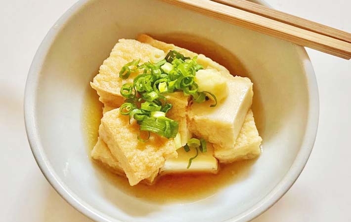 『厚揚げの煮物』の完成写真