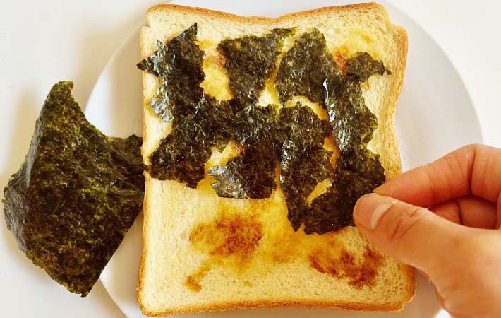 『食パンの和風アレンジ』を作る写真
