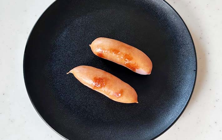 『ウインナー玉子焼き』を作る写真