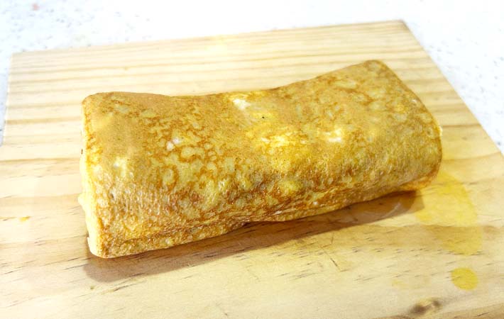 『カレー風味の卵焼き』の完成写真
