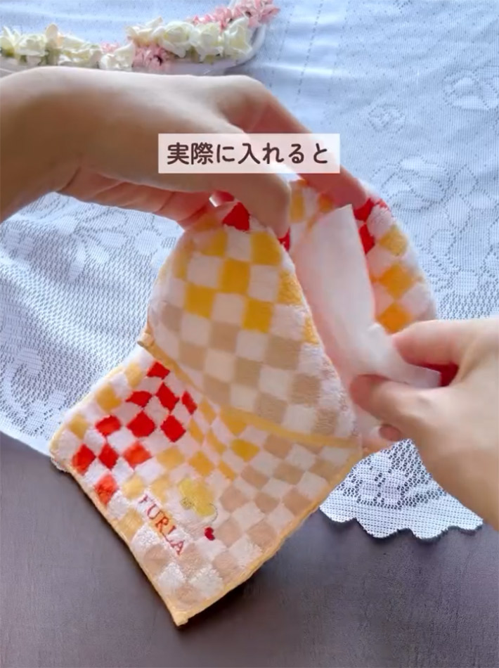 ハンカチポーチ