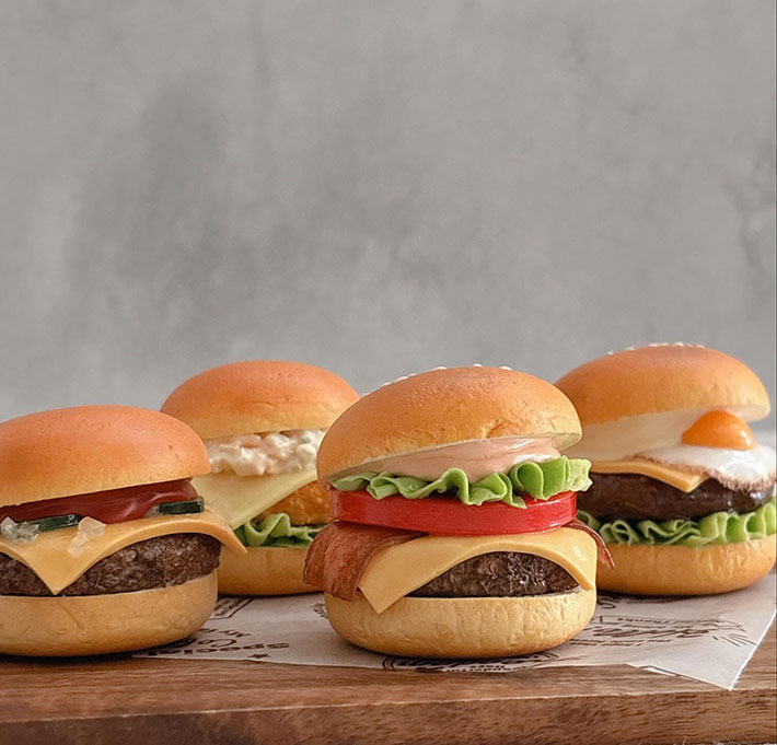ハンバーガーの写真
