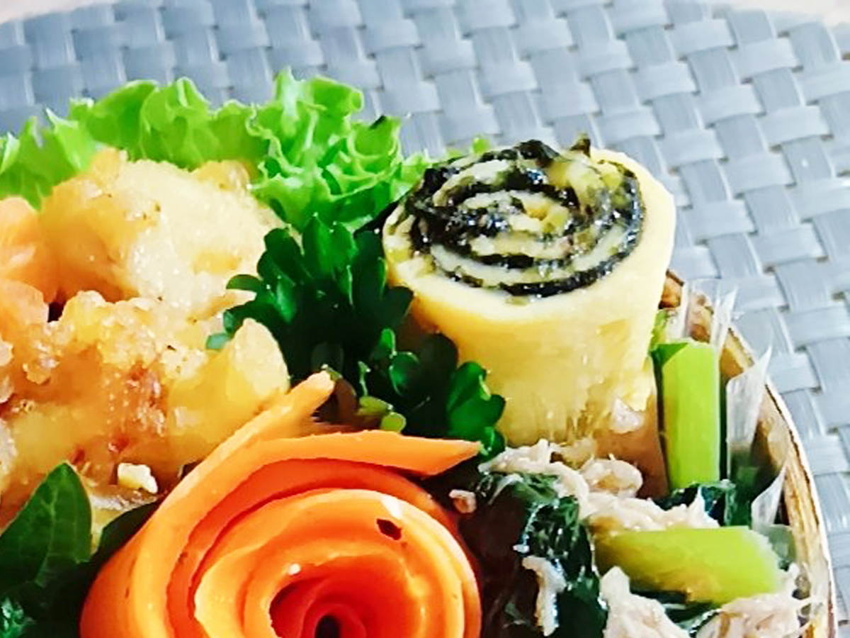 アジサイ弁当