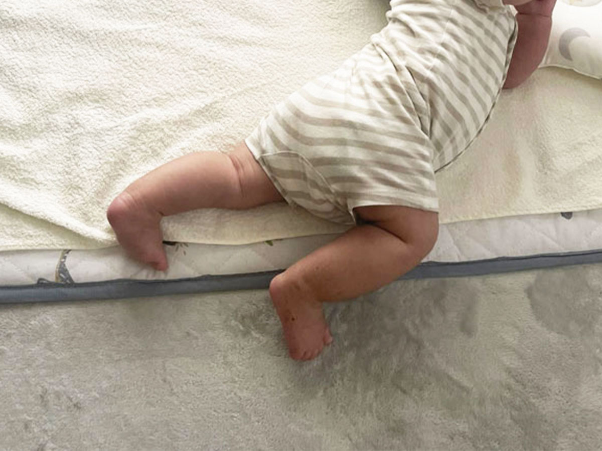 気持ちよさそうに眠る赤ちゃん