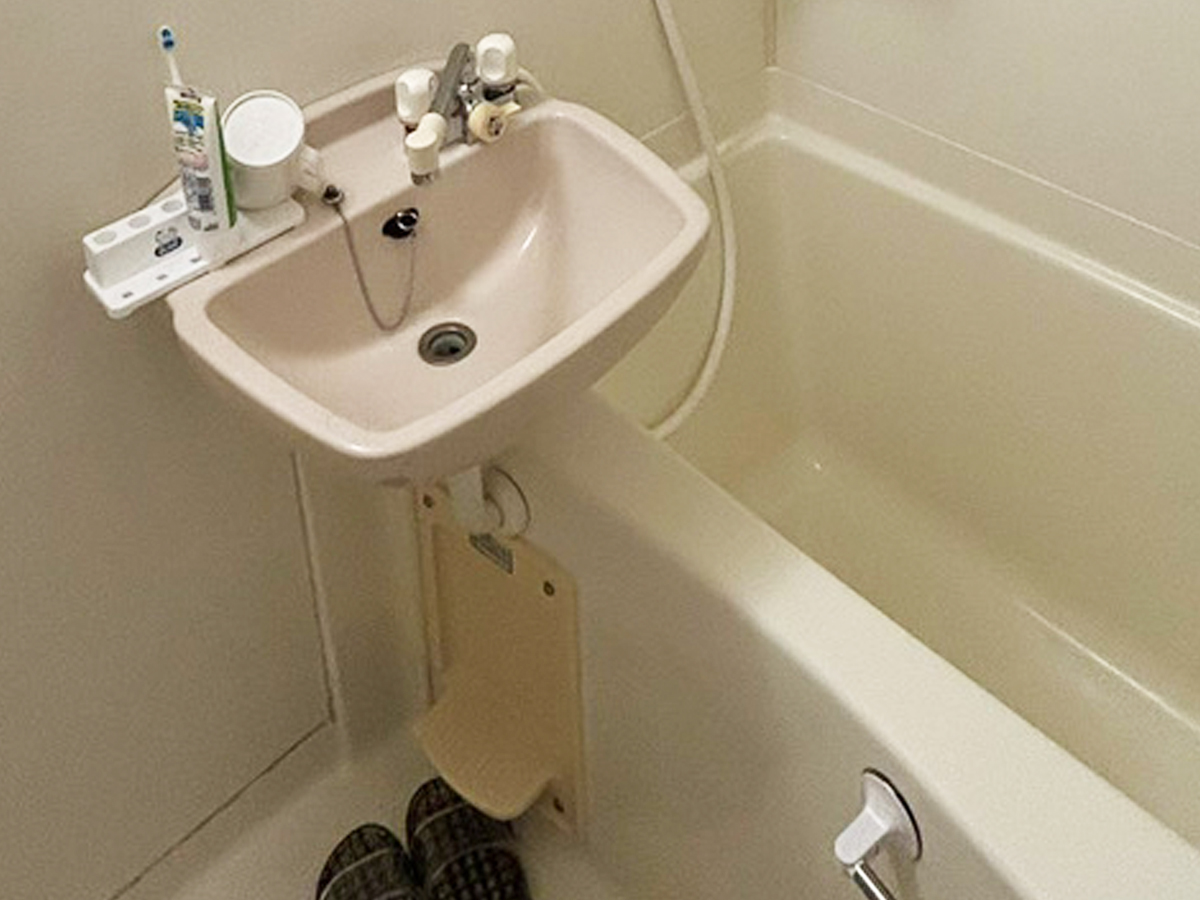 自宅の風呂場の写真