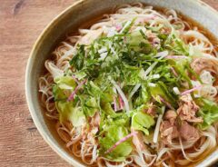 そうめん料理の画像