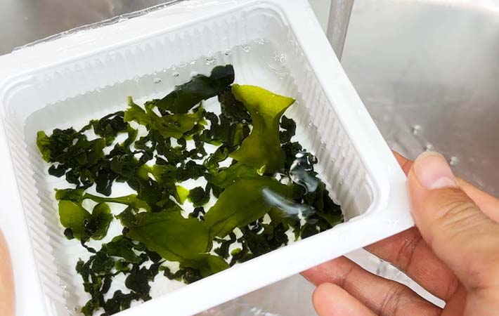 豆腐の空きパックの活用法の写真