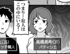 漫画『みんなも犯人を推理してみよう！』