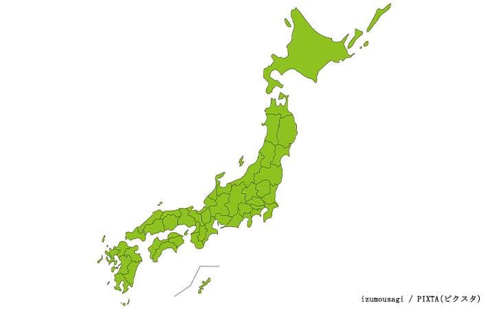 日本地図