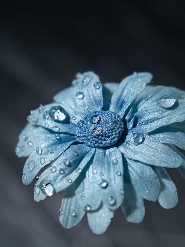 砂糖で作った花