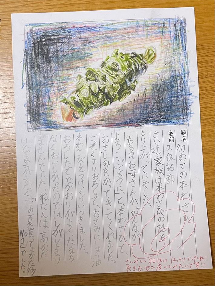 小学生の絵日記