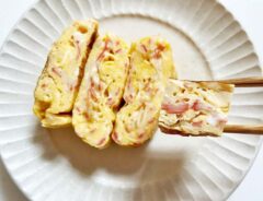 『カニカマ玉子焼き』の完成写真