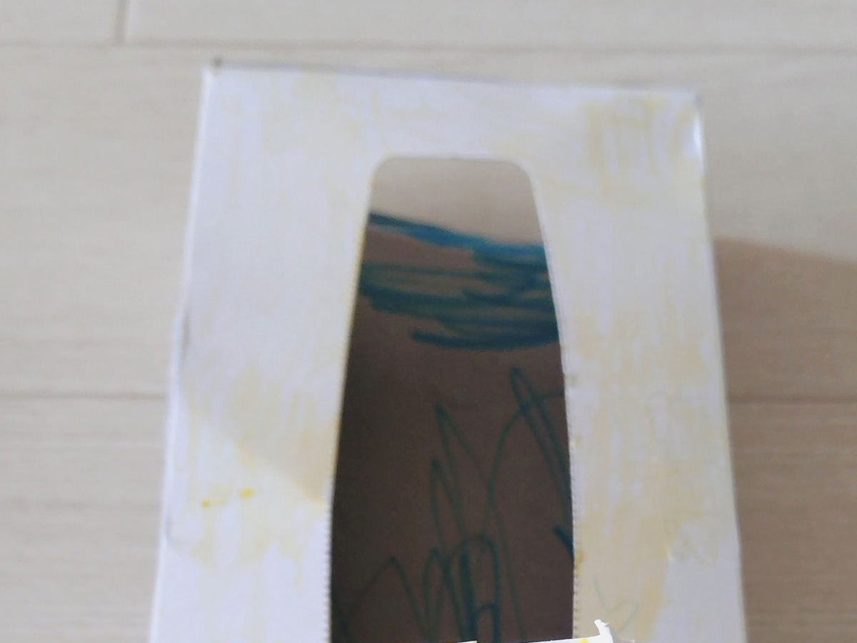 箱ティッシュの写真