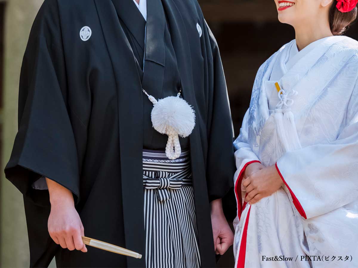 新郎新婦の写真