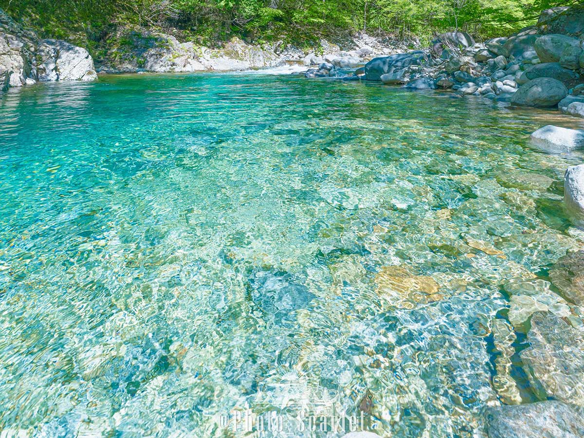 長野県の渓谷