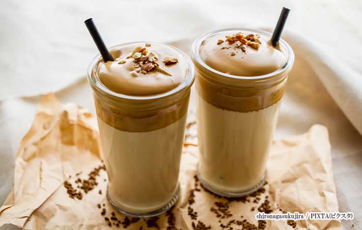 ダルゴナコーヒーの画像