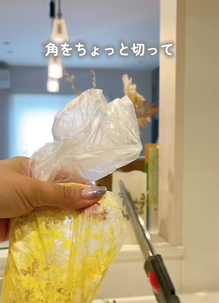 あの（ano_kurashi_）さんが紹介した、『卵サンドの裏ワザ』