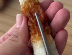 ちくわの豚バラチーズ巻