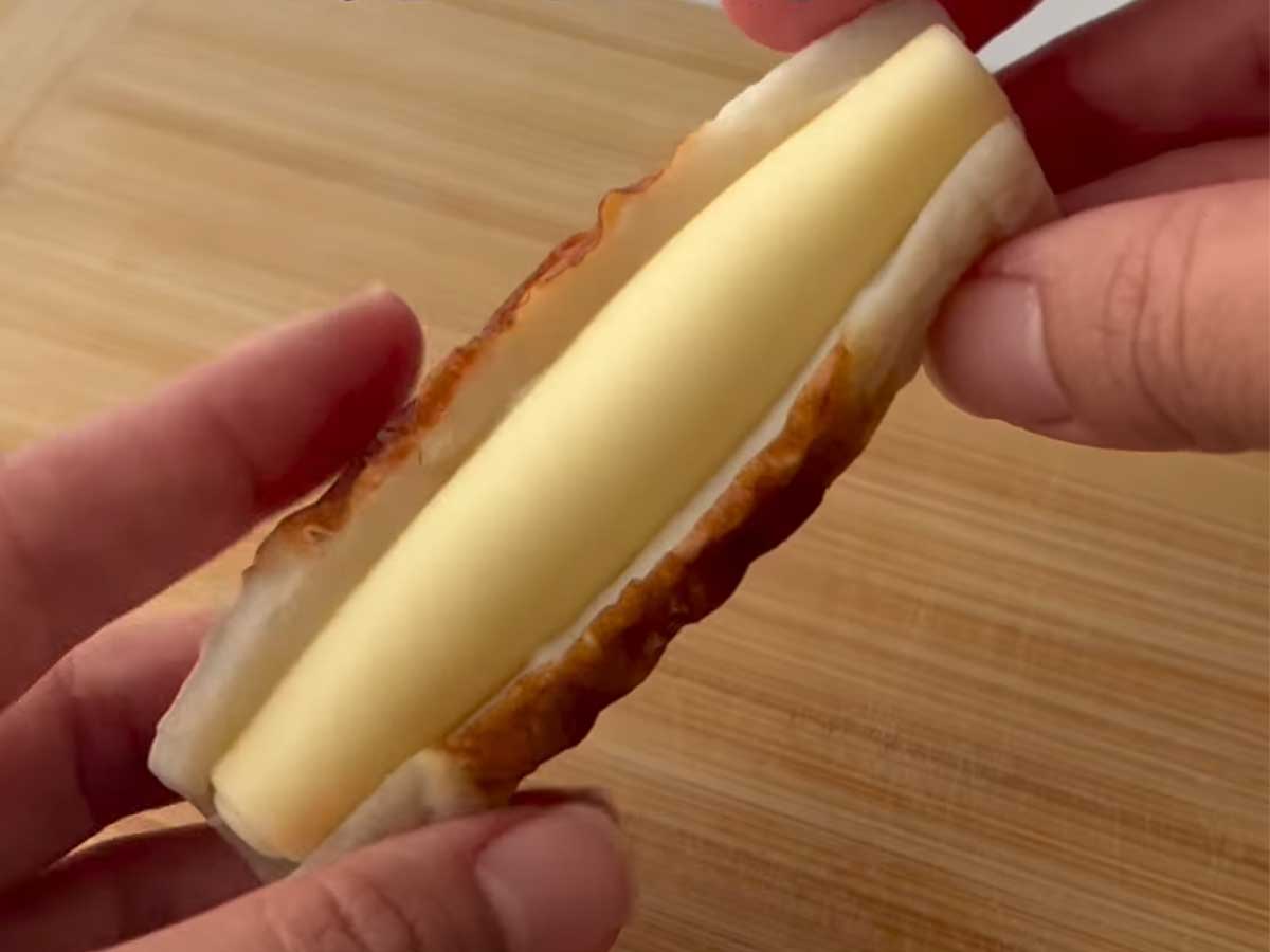 ちくわの豚バラチーズ巻
