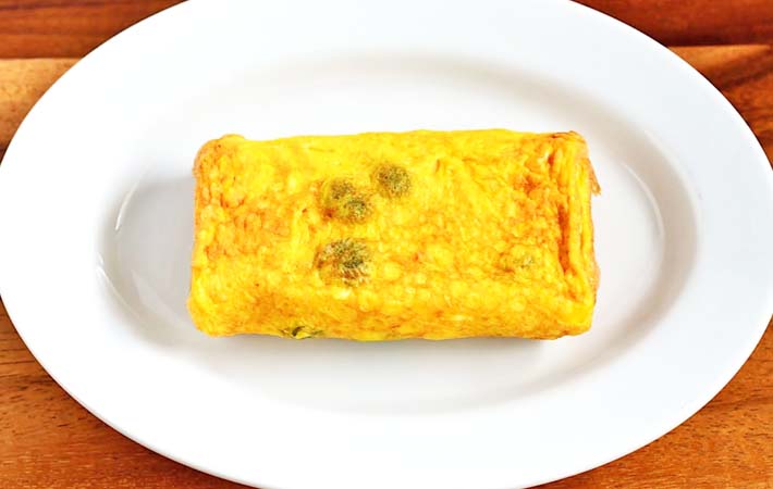 『枝豆の卵焼き』の完成写真
