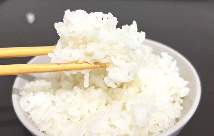 『寒天ご飯』を作る写真