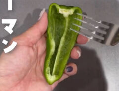ピーマンの肉詰めの写真