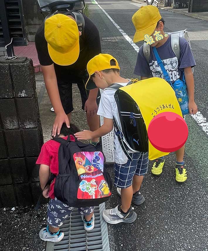 ４兄弟の写真