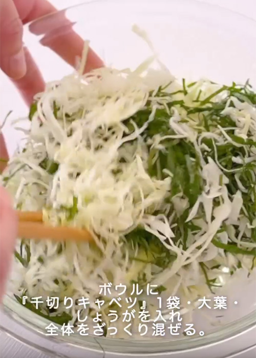 薬味キャベツ