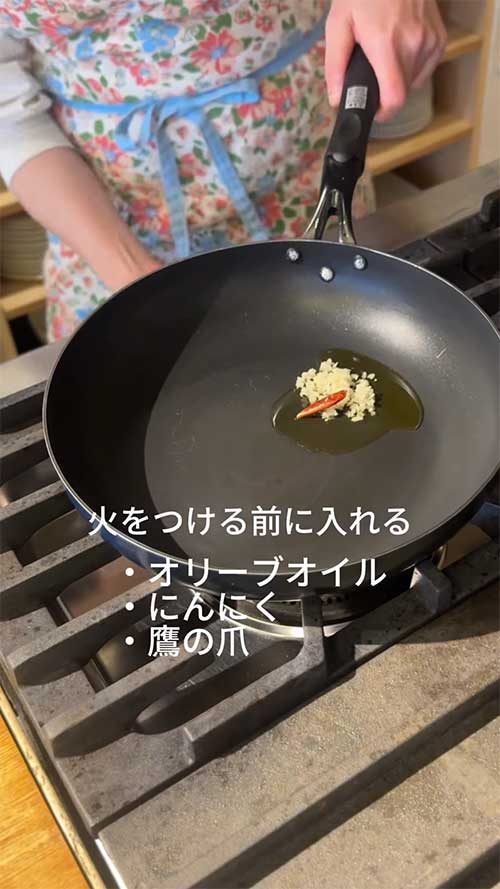 ブロッコリーとしらすのペペロン風