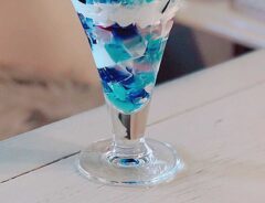 カフェチェリッシュのパフェ