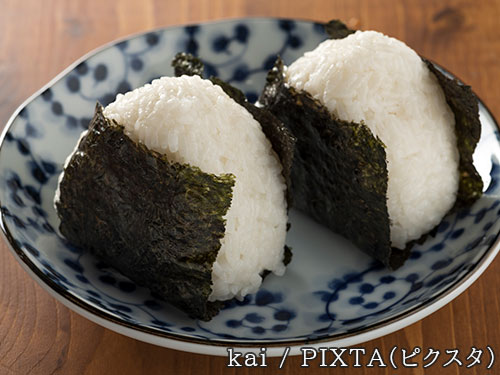 おにぎりの写真