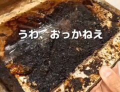 トースターの汚れ