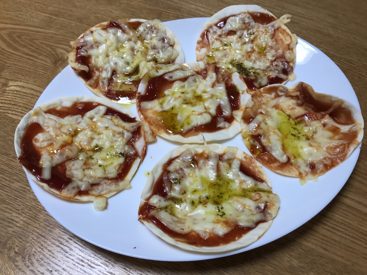カレーピザ