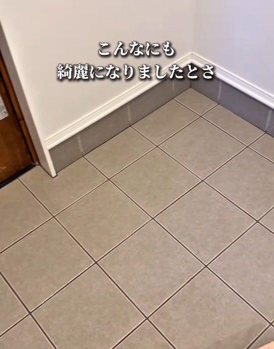 きれいになった玄関