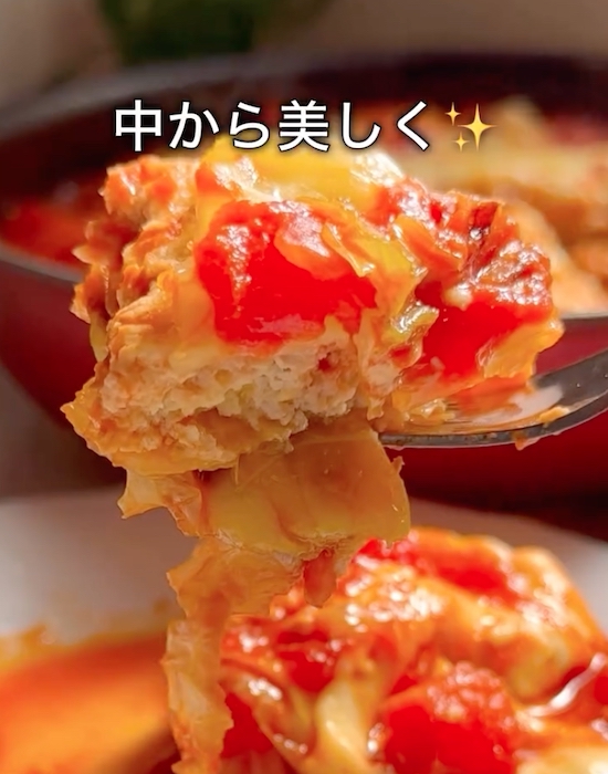 完成したロールキャベツ