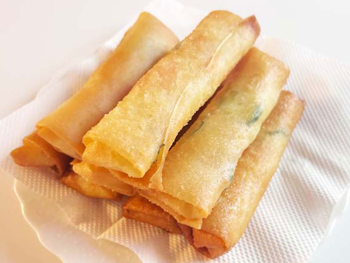『ポテトサラダが大活躍!カリふわ春巻き』の画像