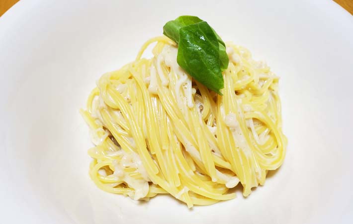 『偽善者のパスタ』の完成写真