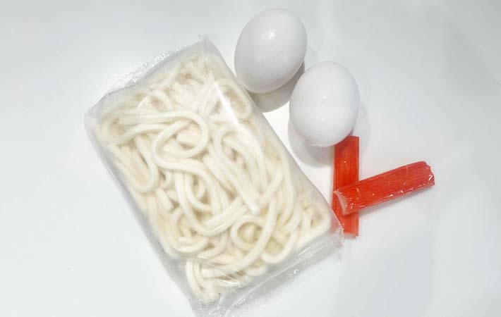 『天津うどん』の材料写真