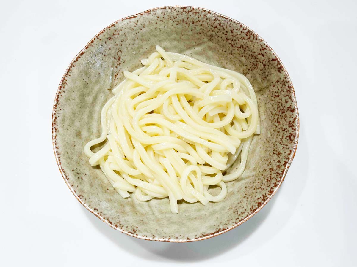 『天津うどん』を作る写真
